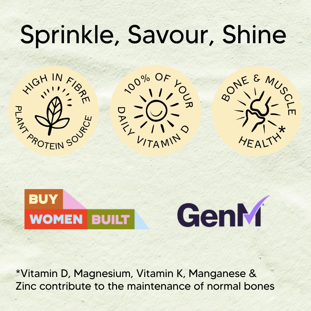 Walnut, Seeds, Puffed Quinoa & Tamari Toppings