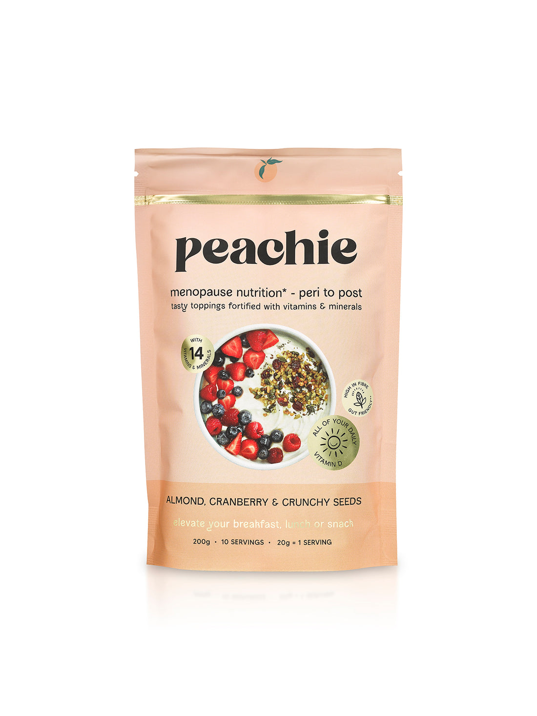 Almond, Cranberry &amp; Crunchy Seeds Boosted Toppings