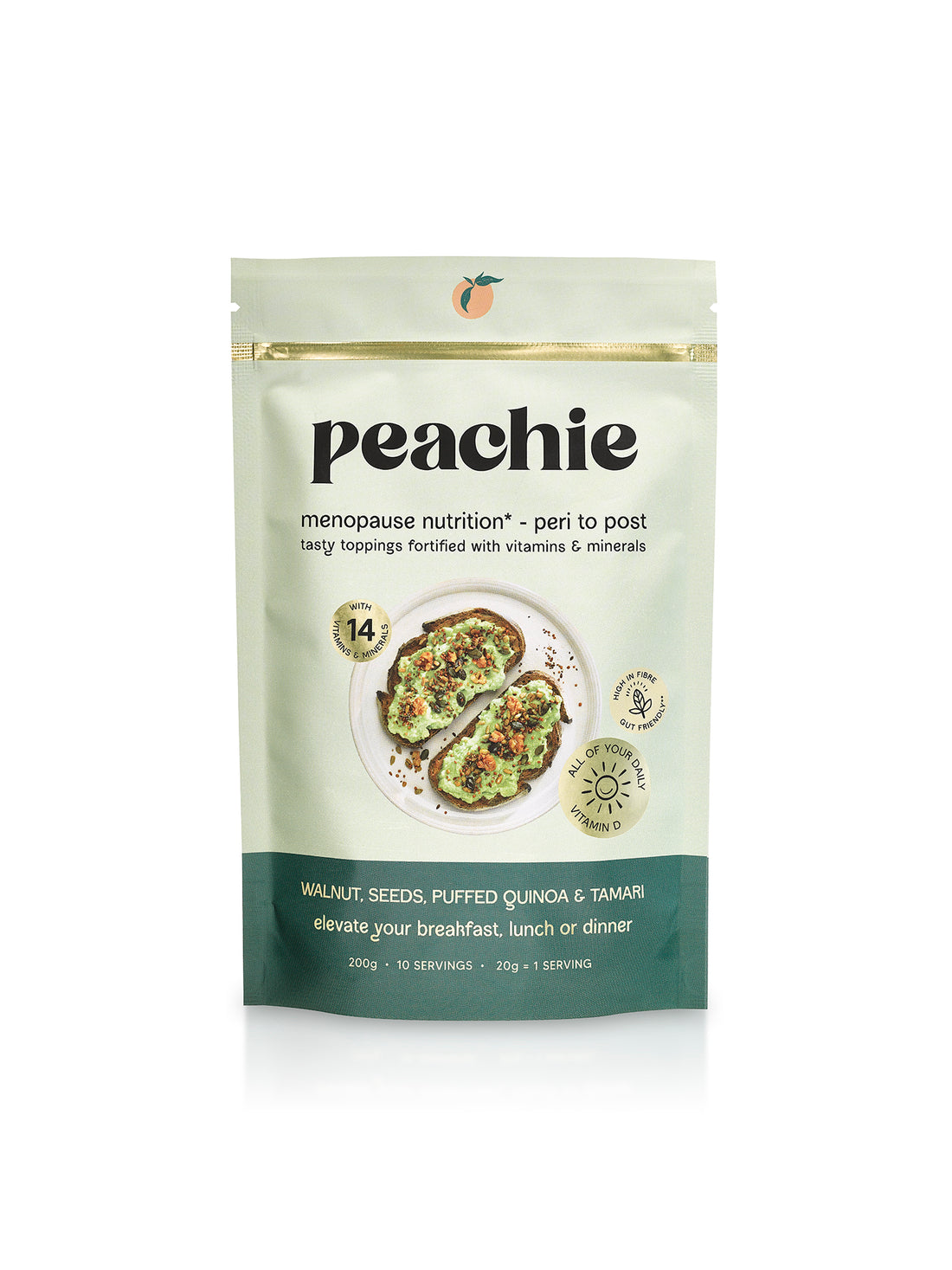 Walnut, Seeds, Puffed Quinoa &amp; Tamari Toppings
